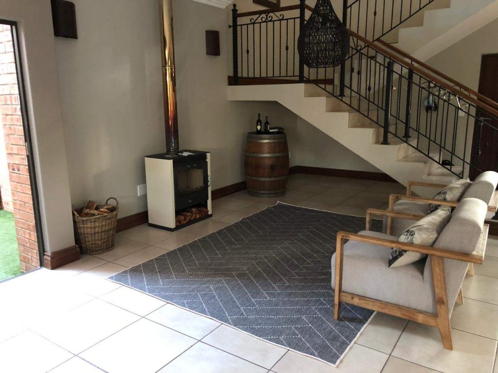 Grey - Black - Outdoor Rug