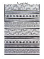 black white aztec outdoor rug
