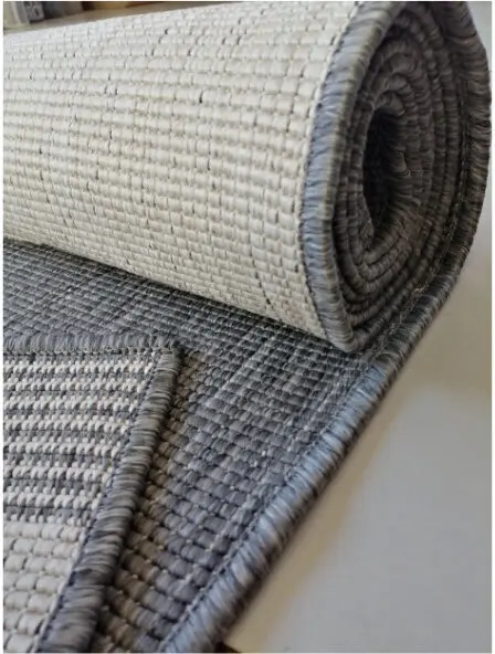 Grey Outdoor Patio Rug for sale