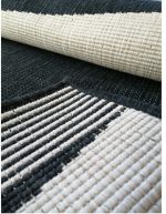 Black & White Modern Outdoor rug