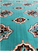 teal persian bukhara rug