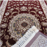 maroon persian passage carpet
