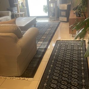 Blue persian passage runner - BK carpets and Rugs