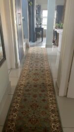 Kirman Blue 4m Persian Runner