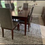 Modern String Rug - Grey & Brown - (Style: MDR019) - Image 3