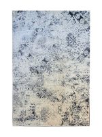 Modern Abstract Design Rug - Cream & Black (Style: MDR014)