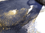 modern blue Turkish rug