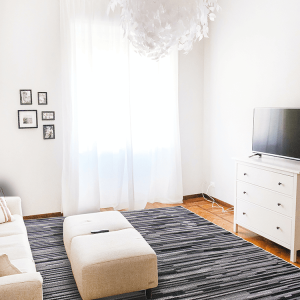 black white modern rug - BK Carpets and Rugs