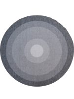 Round modern outdoor indoor rug 001
