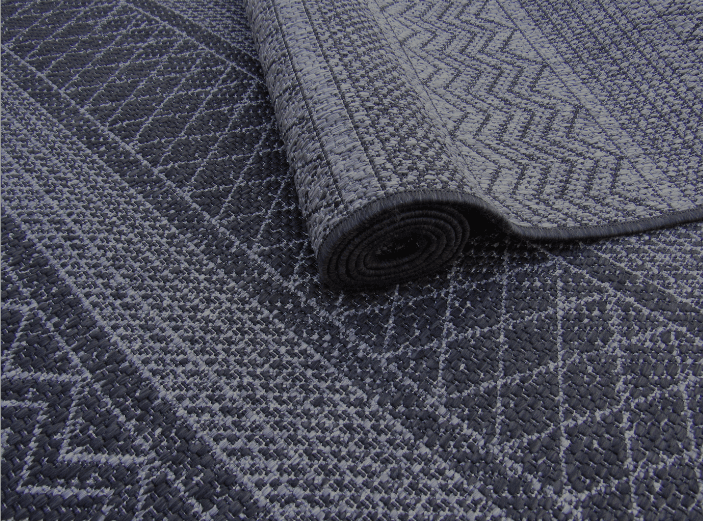 charcoal grey outdoor rug