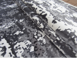 modern grey white lounge rug
