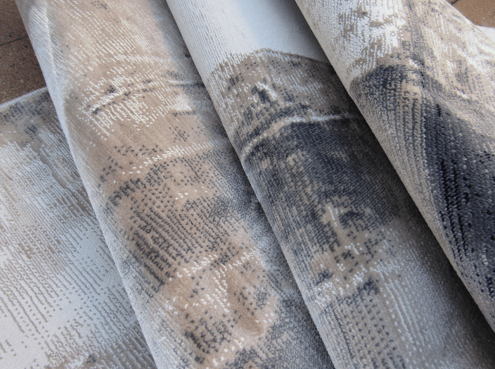 beige grey blue modern rug light beige rug