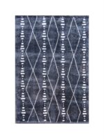 Modern Shaggy Rug – Charcoal Moroccan Styled Rug
