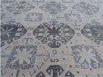 Grey lounge oriental rug