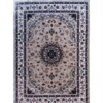 Persian Rug- Classic Beige & White Kashan Design (Style: PR060)