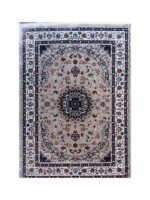 Persian Rug- Classic Beige & White Kashan Design (Style: PR060)