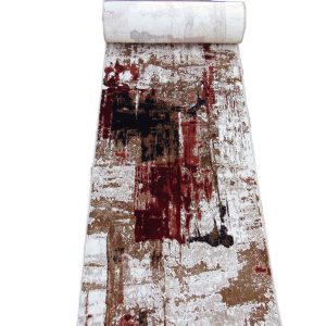 red blue beige 5m carpet runner