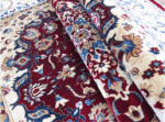 beige red persian rug