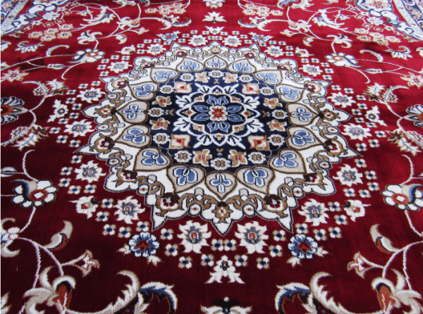 Persian red carpet