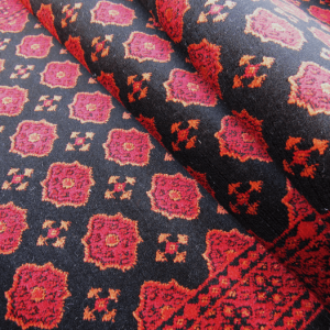 black red passage 4m runner - BK Carpets & Rugs