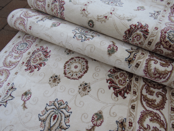cream Persian runner