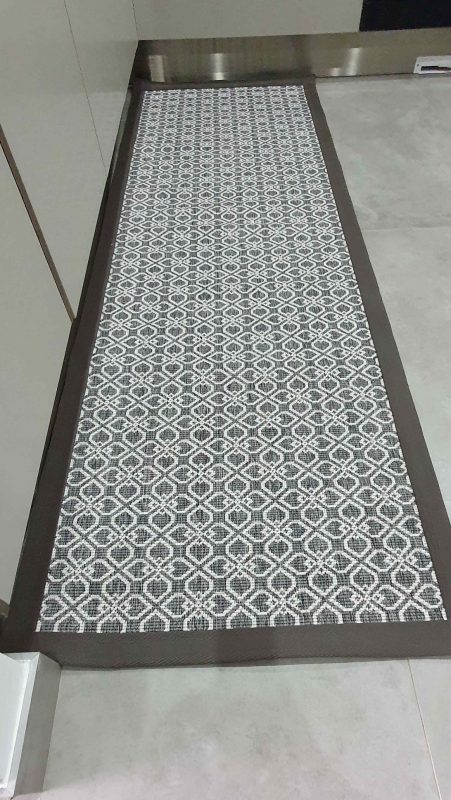 Outdoor Grey kitchen runner