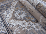 vintage distressed rug