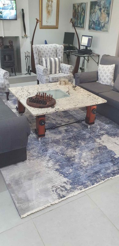 grey blue rug