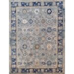 vintage grey blue rug