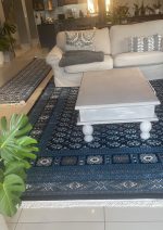 Blue Oriental Traditional rug