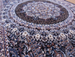 Kashan blue rug