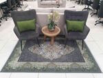 Green Persian Large Area Rug
