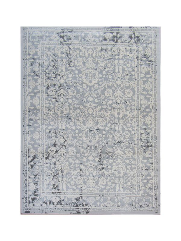 Modern Grey White area rug for sale
