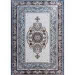 Persian Machine Made Blue Rug - BK Carpets and Rugs