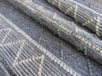 Grey Handmade Bedroom Rug