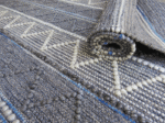Grey Modern Handknotted Rug