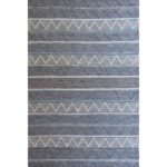Blue Grey Modern Rug for sale