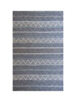 Blue Grey Modern Rug for sale