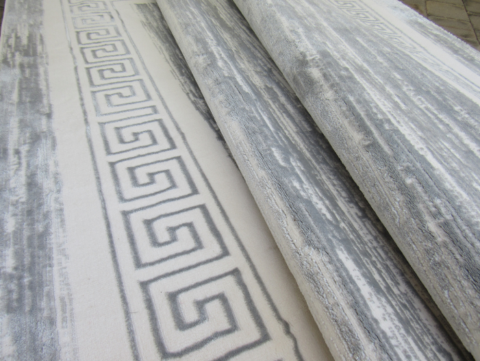 Grey White Modern rug Rugs for sale