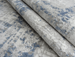 Modern Blue Grey Contemporary Rug