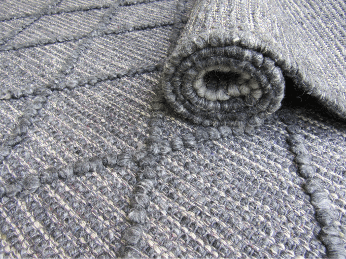 Modern Handwoven Rug – Brown & Grey – (Style: IR41) – BK Carpets and Rugs