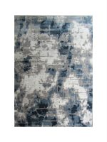 Modern Rugs - Grey Blue Area Rugs