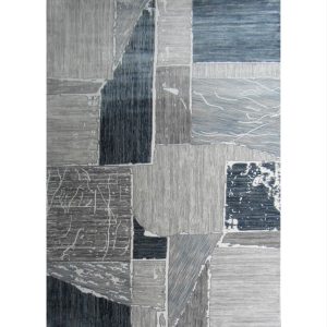 Modern Grey Blue Rugs for sale