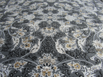 Persian Classic Inspired Premium Isfahan Rug- Grey & Black Design (Style: PR079) - Image 2