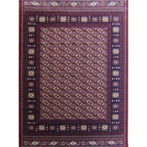 Maroon red persian rug