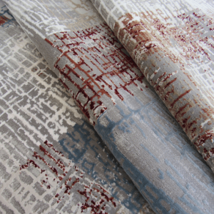 Modern patch rug