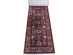 Persian Inspired Kazac - Red  & Beige 8m Passage Runner – (Style: PRR063) - Image 2