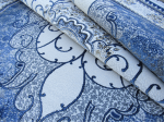 Blue and White Persian Rug