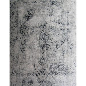 vintage black white large rug - BK Carpets and Rugs