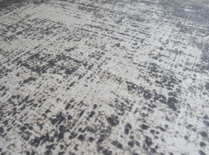 Grey Cream large rug Rustic Grey and cream rug